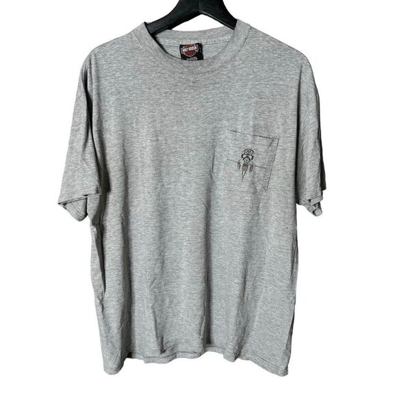 Harley Davidson Alaska T Shirt USA Large - Picture 1 of 3